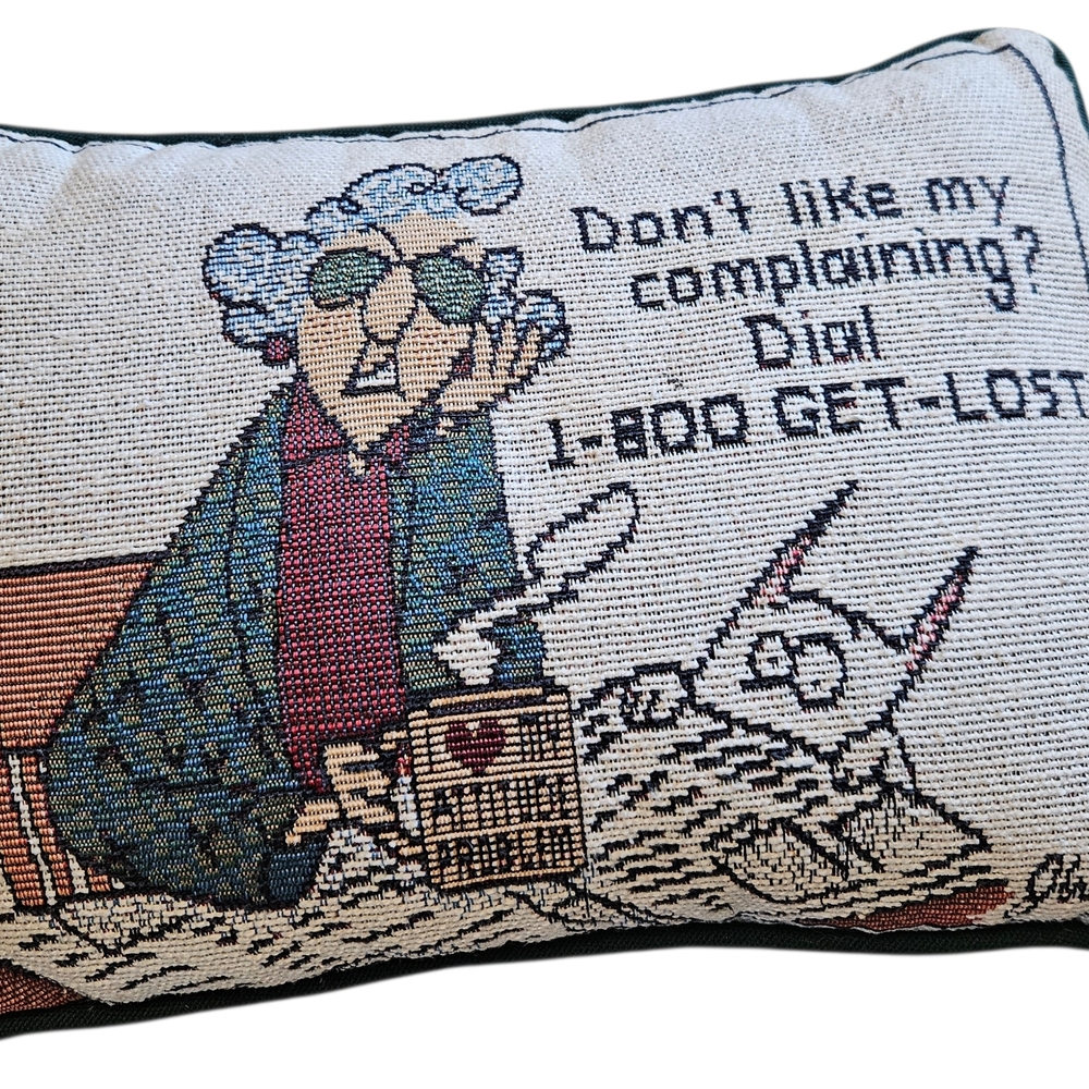 Shoebox Hallmark Decorative Throw Pillow Don’t Like My Complaining 13 X 9